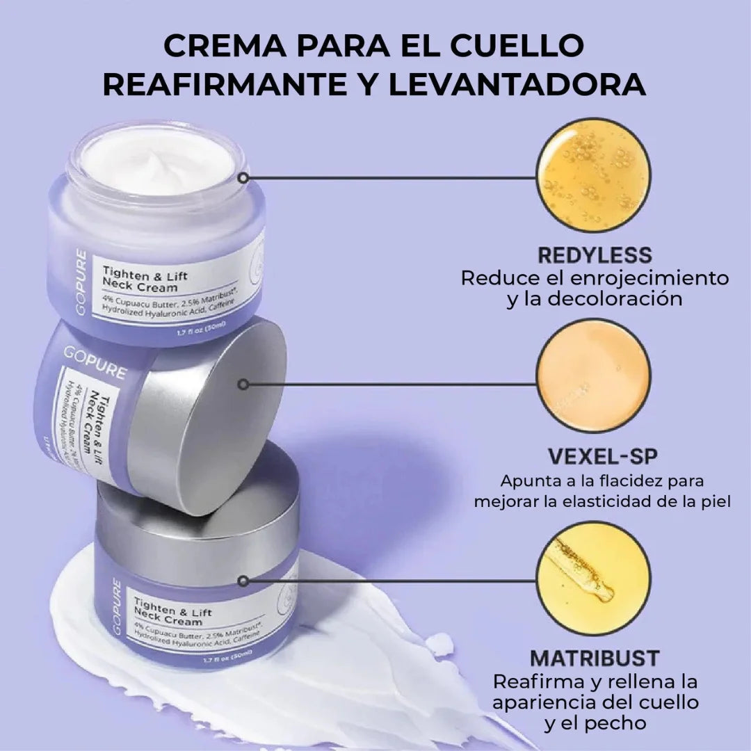 💎 GoPure®  Crema Reafirmante de Cuello
