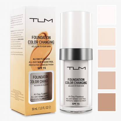 🌸 TLM BASE Foundation: tu tono perfecto, sin esfuerzo💧