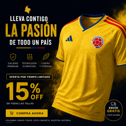 Camiseta Oficial Selección Colombia