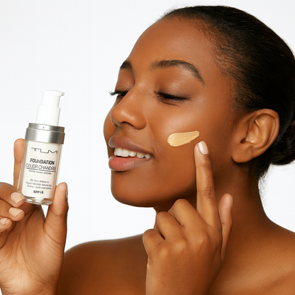 🌸 TLM BASE Foundation: tu tono perfecto, sin esfuerzo💧