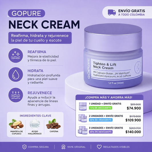 ®️ GOPURE  Crema Reafirmante Original