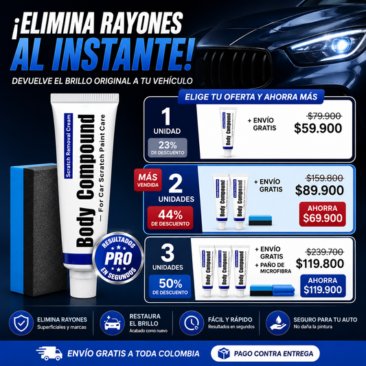 Quita Rayones Body Compound